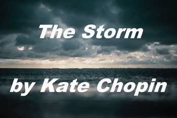 kate chopin the storm symbolism Epub