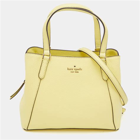 kate spade yellow handbag