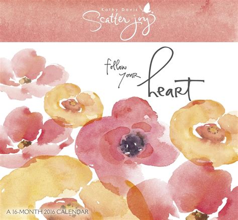 kathy davis scatter joy weekly and monthly planner 2016 PDF