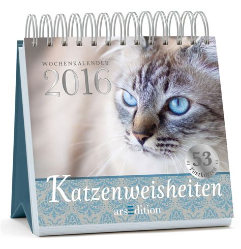 katzenweisheiten 2016 postkartenkalender kein autor Epub
