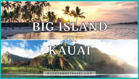 kauai vs big island