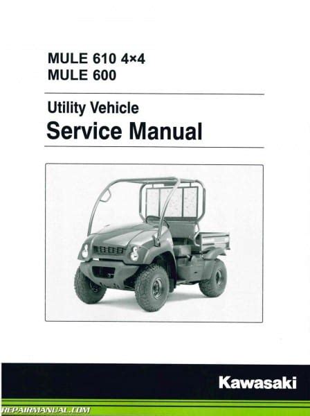 kawasaki 610 mule electrical diagram PDF