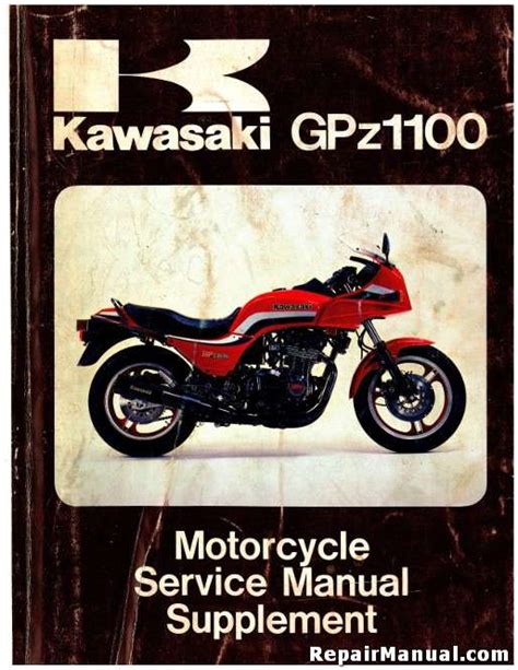 kawasaki gpz 1100 manual Kindle Editon