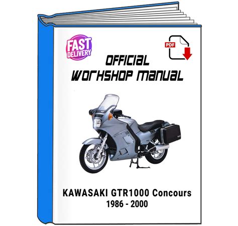 kawasaki gtr1000 concours1986 2000 service repair manual Epub