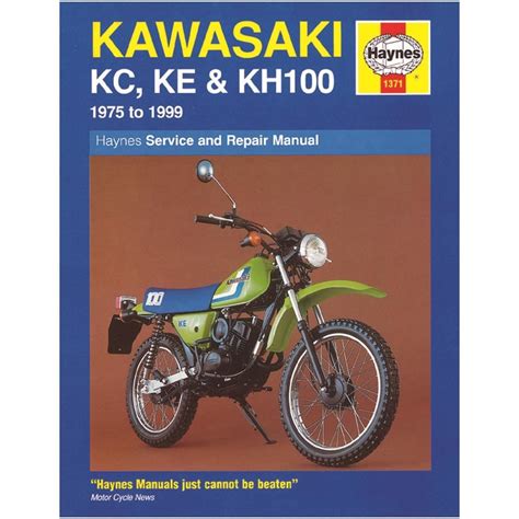 kawasaki ke100 7599 haynes repair manuals Reader