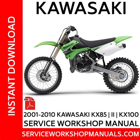 kawasaki kx 85 manual PDF