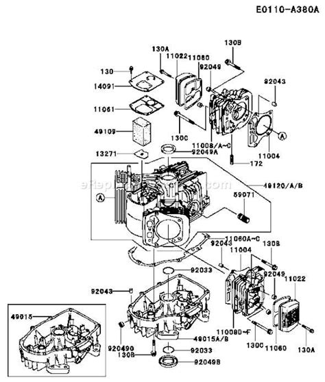 kawasaki mower engine diagram PDF