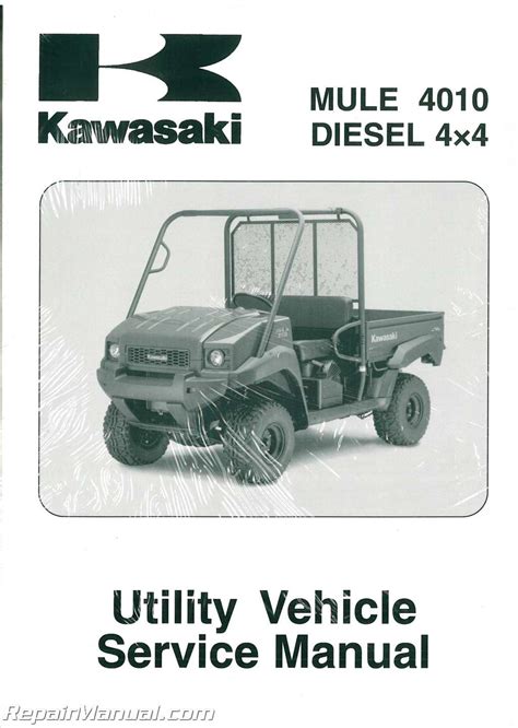 kawasaki mule 4010 diesel service manual Kindle Editon