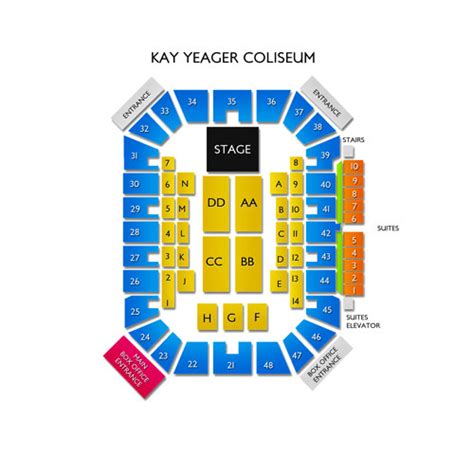 Kay Yeager Seating Chart