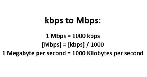 kbps (kilobits per second)