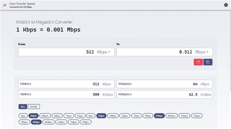 kbps Calculator to mbps: Convert Kilobits to Megabits