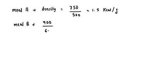 kcal = (mass in grams) x (energy density in kcal/gram)