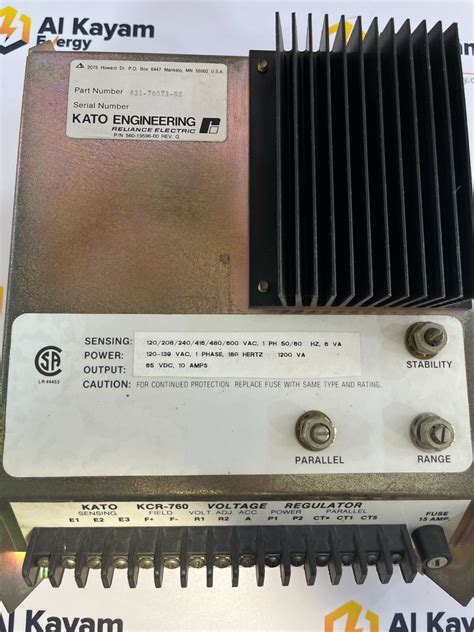 kcr 760 auto voltage regulator Reader