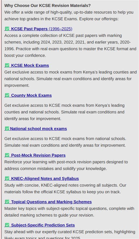 kcse mock papers 2014 Reader