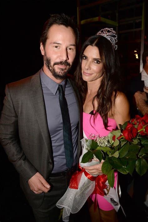 keanu and sandra bullock