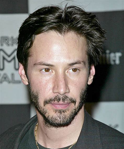 keanu reeves short hair