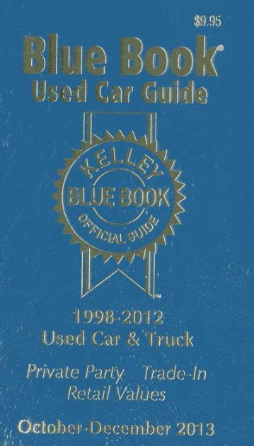kelley blue book used car guide july september 2010 PDF