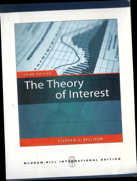 kellison theory of interest pdf PDF