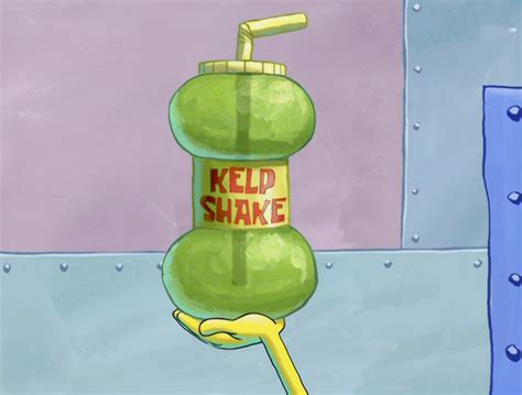 kelp drink spongebob