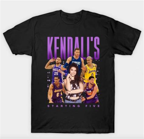 kendall starting 5 shirt