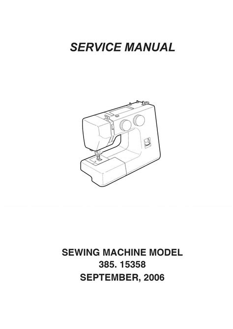 kenmore 15358 sewing machine manual Kindle Editon