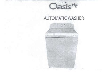 kenmore elite oasis he washer owners manual Kindle Editon