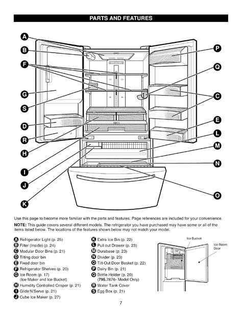 kenmore elite refrigerator 71033 owners manual Doc