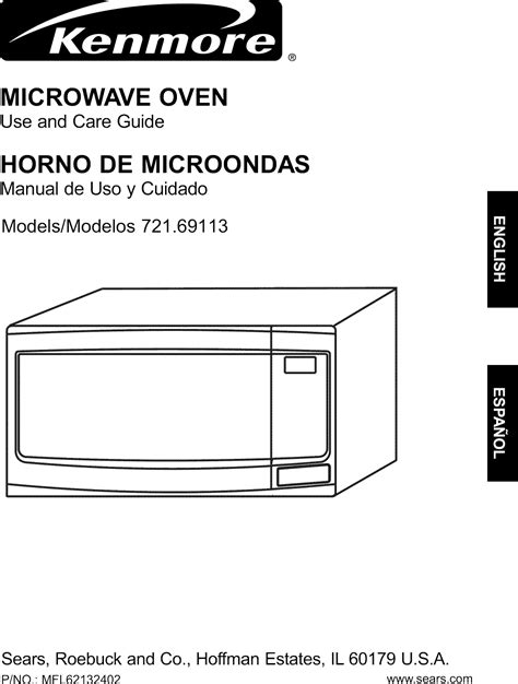 kenmore microwave manual Epub