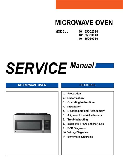 kenmore microwave model 401 manual Reader