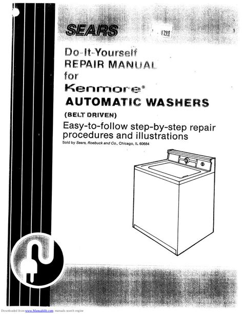 kenmore washing machine manual Reader