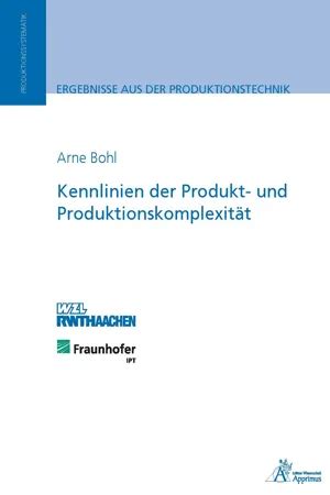 kennlinien produkt produktionskomplexit t arne bohl Kindle Editon