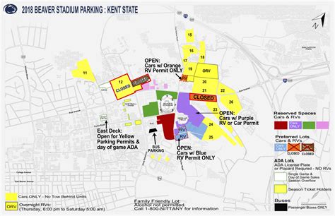 kent state parking pass