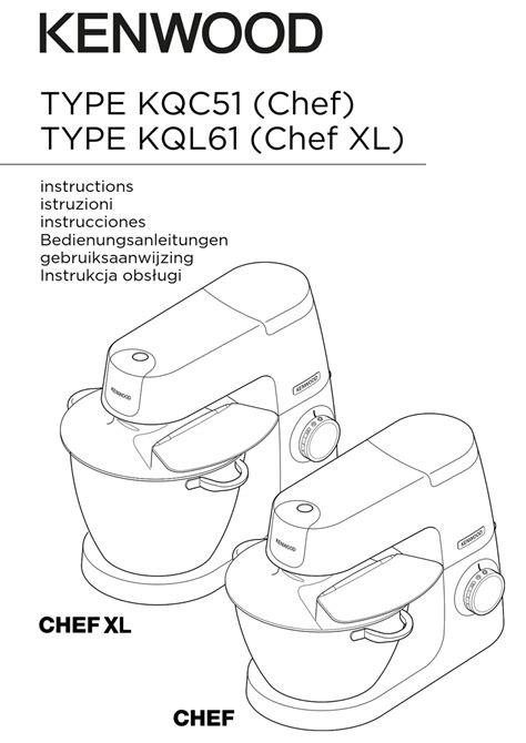 kenwood chef manual Reader