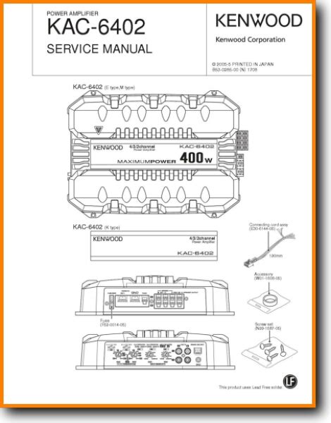 kenwood kac 6402 user guide Doc