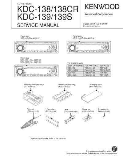 kenwood kdc 138 manual en espanol Doc