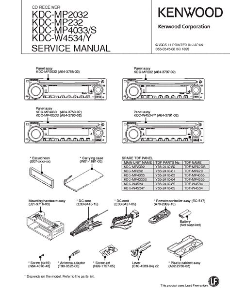 kenwood kdc mp232 manual Doc