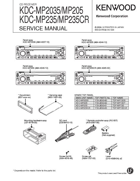 kenwood kdc mp235 manual pdf Kindle Editon