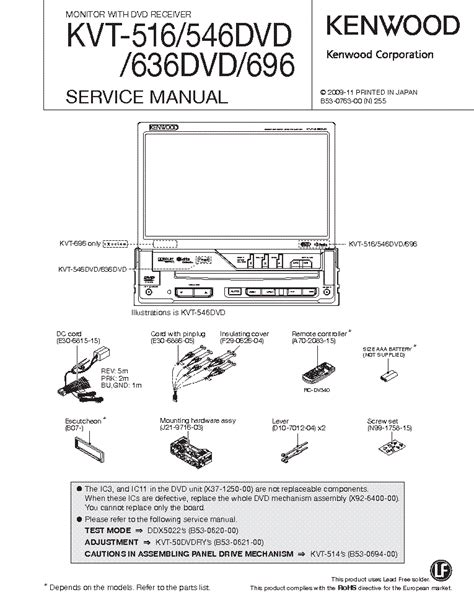 kenwood kvt 696 installation manual Doc