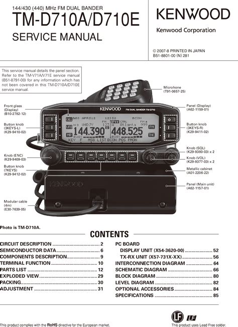 kenwood tm d710 service manual Reader