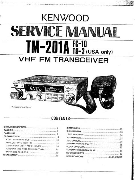 kenwood tm items manual Kindle Editon
