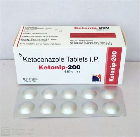 ketoconazole tabletas