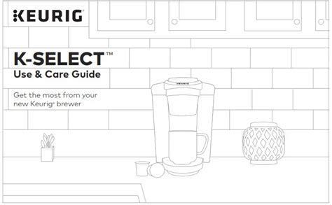 keurig select user guide Kindle Editon