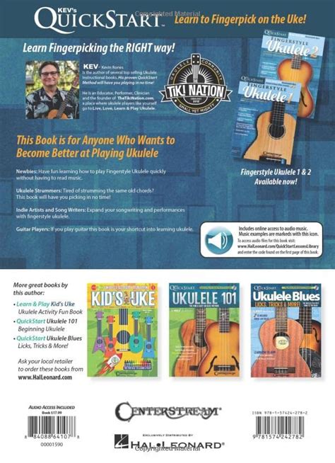 kevs quickstart for fingerstyle ukulele book or cd Kindle Editon