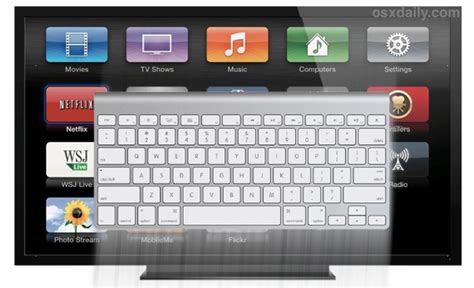 keyboard with apple tv Kindle Editon