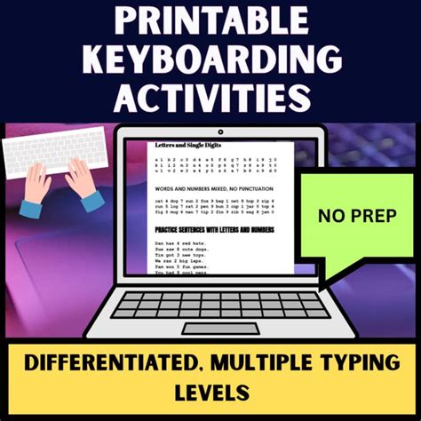 keyboarding worksheets for middle school Epub