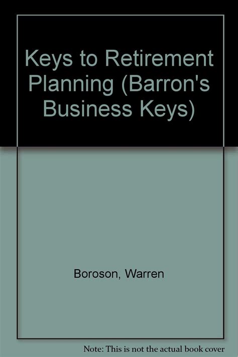 keys to retirement planning barrons business keys Epub