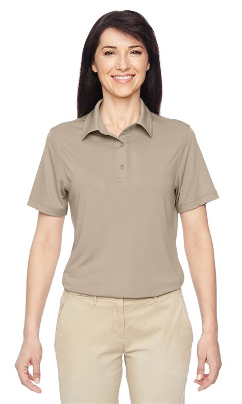 khaki polo shirt