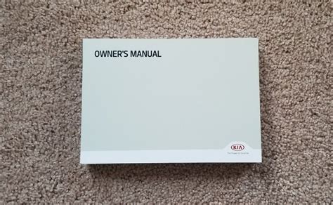 kia carnival user manual PDF