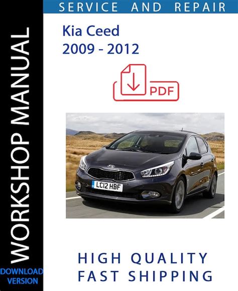 kia ceed and owners workshop manual Doc