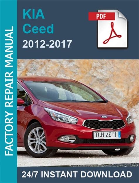 kia ceed sw workshop manual PDF